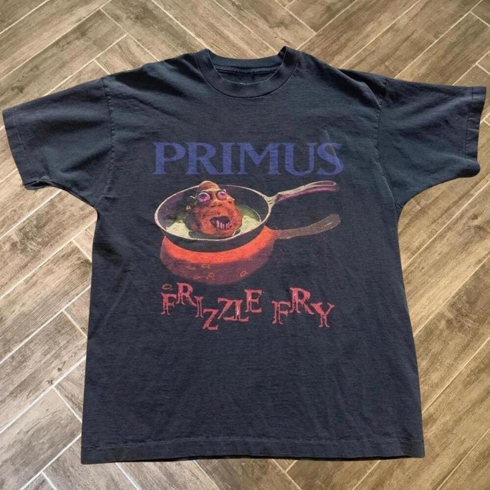 Men T-Shirt, Primus Frizzle Fry Black T-Shirt